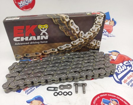 EK CHAIN 520 SROZ2-118 W/SKJ цепь приводная 118 звеньев O-ring / MR-064899