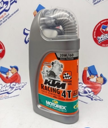 MOTOREX KTM RACING 4T 20W60 Масло моторное   - 1L // 301347