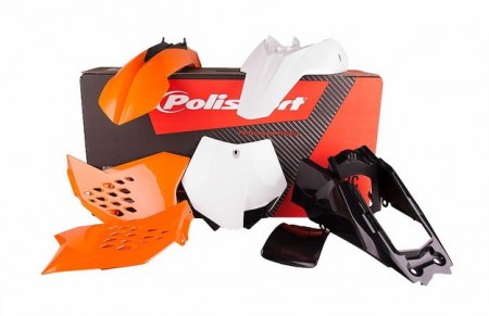 POLISPORT	Комплект пластика KTM SX65 '2012-15 оранжевый Oem(13>15)