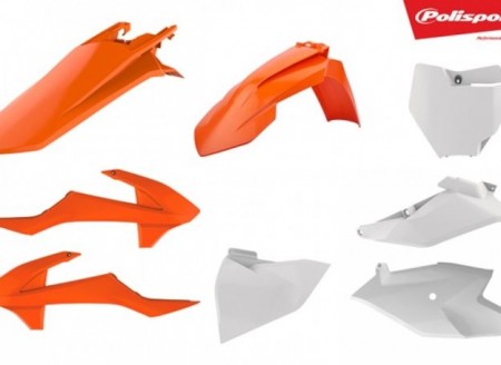 Polisport 90760 Комплект пластика KTM SX85 '2018-2024 оранжево-черный Oem
