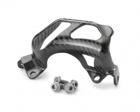 KTM BRAKE CALIPER GUARD CARBON CPL карбоновая защита заднего тормозного суппорта EXC 14-> ( 77713975120 )