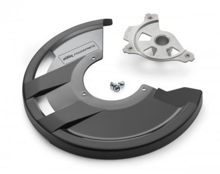 KTM BRAKE DISC GUARD CPL. защита переднего тормозного диска (комплект) SX 11-14 // EXC 12-15  ( 7800906110030 = 78009961050 + 7800906101030 )