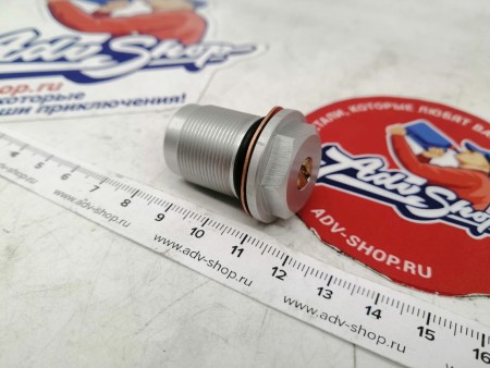 KTM Adjustment screw slot M20x1 l33 cpl. пробка пера вилки / низ SX 07-15  ( 48600280E / 48600280S )