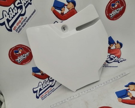 KTM Number plate white номерная табличка / белая / 85 SX 17-21 ( 4720800700028 )