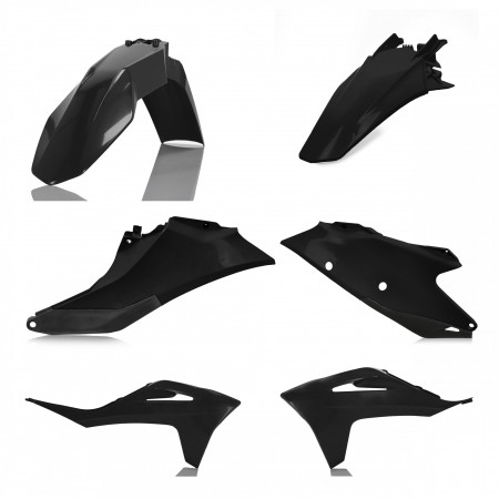 Acerbis plastic kit Black GasGas EX / MC 2021 комплект пластика черный // 0024630.090