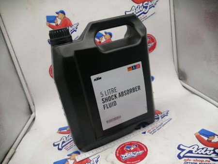KTM SHOCK ABSORBER FLUID 5 LT масло в амортизатор WP ( 50180751S1 / 50180342S1 )