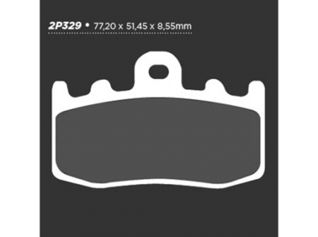 NISSIN 2P 329ST  Тормозные колодки перед R1200 GS 13-18 /  R1150 GS 03-13 // M-053640