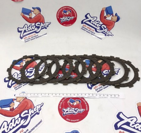 VESRAH VC 1011 диски сцепления фрикционные Honda XL650 NC700 VT750 ( комплект 8 шт ) // M-04825