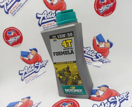 MOTOREX FORMULA 4T SAE 15W50 JASO MA2  Масло моторное 1L //  308274