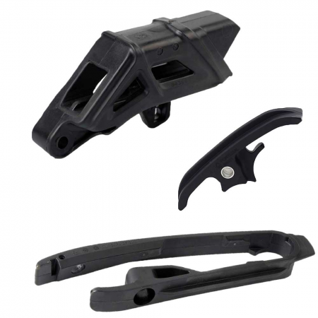 Polisport kit chain guide+chain slider+chain sliding piece EXC/-F 17-21 black комплект слайдеров маятника черные ( 179-90730 )