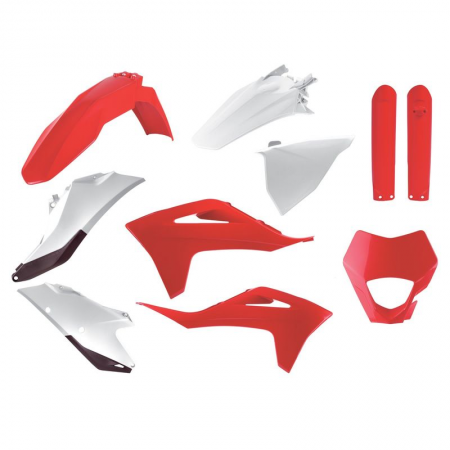 Polisport Full kit enduro Kit GasGas EC/ECF/MC/MCF (21->) OEM color комплект пластика красный-белый // 178-91026