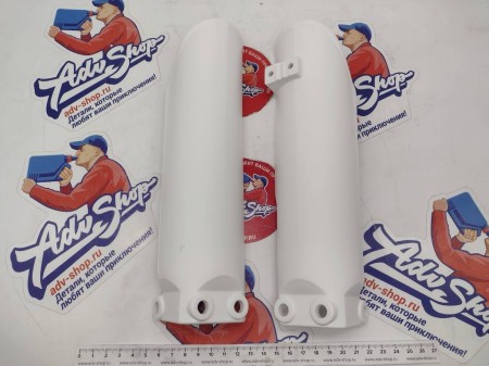 KTM FORK PROTECTOR SET 65 SX WHITE защита вилки белая 50 65 SX ( 4610109400028 )