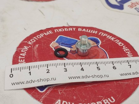 KTM PLUG SCREW M5X6 CPL. винт заглушка амортизатора SX EXC 690 790  1290 ( 36120151ST / 36120151S / 36120151 )