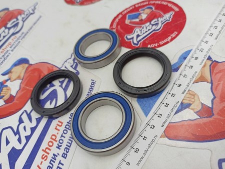 Allballs 25-1402 Комплект подшипников и сальников переднего колеса  KTM SX '03-20, SX-F '05-20, EXC '03-10-HQV TC125-250 '14-20, FC250-450 '14-20