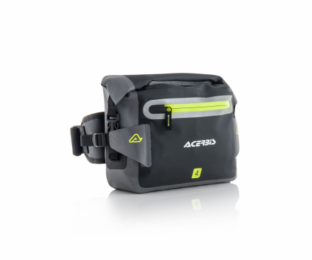 Acerbis NO WATER Black/Grey Сумка на пояс водонепроницаемая (4 L)  // 0022858.319