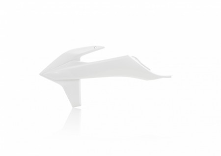 Acerbis RADIATOR SCOOPS WHITE спойлер радиатора белый SX19-22 / EXC 20-23 // 0023500.030