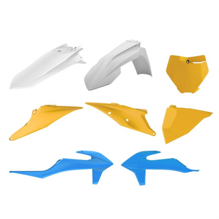 Polisport Kit KTM SX/SX-F (19) special edition Bult.Blue/Dark Yellow/White комплект пластика // 178-90841