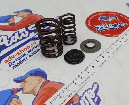 KTM VALVE SPRING KIT (1X) RAC.2001 комплект клапанной пружины + тарелки  400 450 525 EXCF 03-07 ( 83036028144 / 59036028244 / 59036028144 )