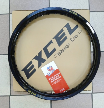 EXCEL IEK406U RIM Black 21 X 2.15 ( 36 спиц OEM HUB ) обод R21 черный CRF1000 / 44701-MKK-D01 / 44701-MKK-DA1 / 44701-MJP-G61