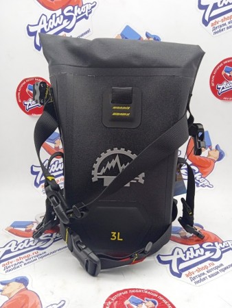 Tripfella  Extreme Waterproof Saddle Bags (Black)  навесная сумка 3L // TFD-509-BLK