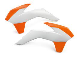 KTM SPOILER KIT WHITE-ORANGE спойлеры бака SX ( 7770805410028 )