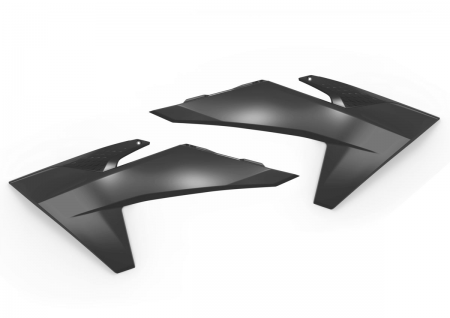 KTM SPOILER SET BLACK спойлеры радиатора комплект ( черный ) SX/SXF 23-24, EXC/EXCF 24-> ( A46008054000C12 )