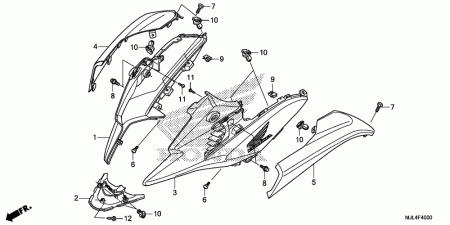 HONDA Винт 5X16 ( 90109SB6000 )
