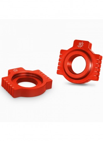 SiguTECH комплект кронштейнов регулировки натяжения цепи, оранжевые (SGT 1)