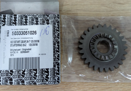 KTM KICKSTART.GEAR 26-T 125/200'98 шестерня кикстартера 125 150 200 SX 97-16 ( 50333051026 )