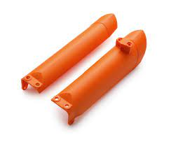 KTM FORK PROTECTION CPL. ORANGE защита перьев 85 SX 12-> ( 4710109400004 )
