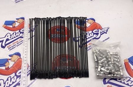 KTM SPOKE KIT FRONT ''21'' BLACK комплект спиц переднего колеса (черный) R 21" SX/SXF/EXC/EXCF 12-24 ( 00050000954 / 00050000974 )