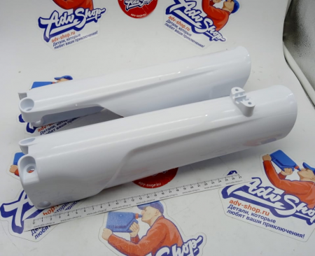 KTM FORK PROTECTOR KIT WHITE защита перьев ( белый ) SX/SXF 23-24, EXC/EXCF 24-> // TE/FE 24-> ( A46001094000AB )