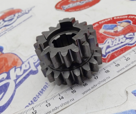 KTM SLIDING GEAR  3./4.G. Z=17/19 шестерня КПП 250 SXF 09-12 ( 77033003200 )