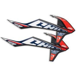 KTM Spoilerset EXC/XC-W SixDays 19 Спойлеры бензобака черные с графикой (к-т прав/лев) KTM EXC/EXCF/125-500 SixDays 19 ( 7900805400030C )