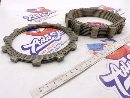 TRW MCC 612-9 FRICTION PLATES SET Комплект фрикционных дисков сцепления F800 GS / ST / S // 10015802