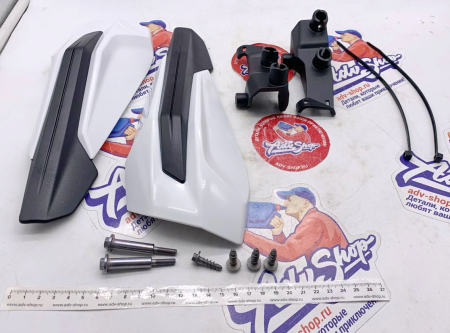 Husqvarna Handguard kit ( braktec ) защита рук ( белый )  TE/FE 20->  ( A54002979000AB =  A54002084044+79602182044AB )
