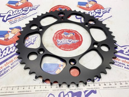 KTM SPROCKET 48-T BLACK звезда ведомая 48 зубов алюминий ( черный ) SX / EXC 96-> ( 7771015104830 )