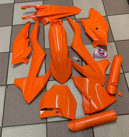 Acerbis FULL PLASTIC KIT KTM Orange полный комплект пластика KTM SX 85 18-24 / GAS MC 85 21-24 // 0022933.011.016