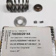 KTM VALVE SPRING KIT 450 SX-F 16 Комплект клапанной пружины с тарелками и сухарями KTM SXF450/13-18 ( 78936029144 / 78936029044 )