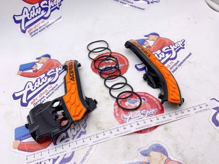 Acerbis X-GRIP HUSQVARNA TC 50 17-23  Black/Orange Защита рамы  // 0025333.313