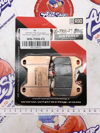 WPR WG-7306-F2 колодки тормозные перед 790 890 1090 1190 1290 Adv 14-24