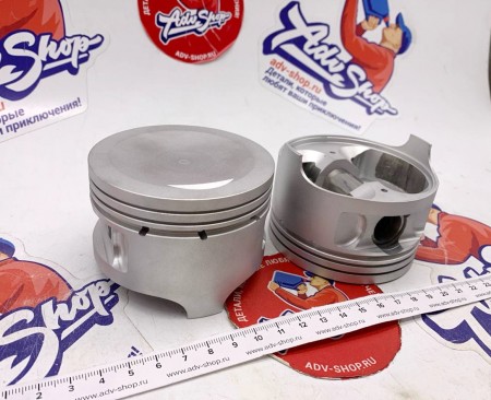 ADVS PISTON FULL KIT комплект поршней с кольцами, пальцами, стопорами (номинал) XRV750 90-03 ( комплект 2 шт )