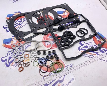 KTM GASKET KIT CYLINDER+HEAD F+R Комплект прокладок ВЕРХ KTM  1190 RC8 11-14 / ADV 14-16 // 1290 SD 14-15 ( 69130097000 )