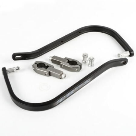 ZETA Armor hand guard Straight Защита рук ( прямая ) Alu закрытый контур руль 7/8 ( 22mm ) без пластика ( черный ) // ZE72-0011