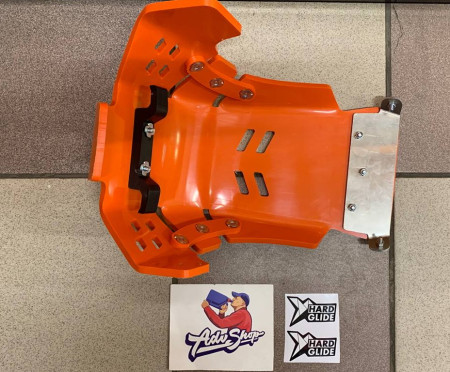 HardGlide защита картера (оранжевый ) KTM 250-350 EXCF 24-26 // HG-KE4-24-137-OR