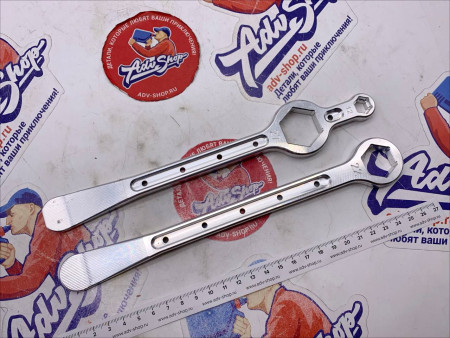 MYK комплект ультралегких монтажек с ключами HONDA XL750  // 22 + 27 / 12 / 10