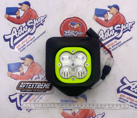 AVT extreme 2.0 LED фара Husqvarna TBI TE / FE 2024 - > ( пластик / рамка неон )