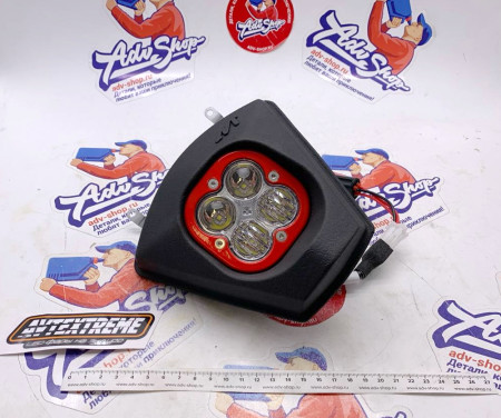 AVT extreme 2.0 LED фара GAS TBI EC 2024 - > ( пластик / рамка красная )