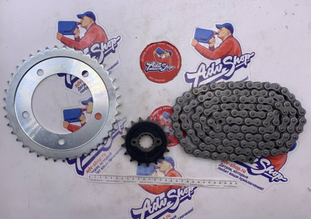 Honda Chain kit drive Оригинальный комплект цепь / звезды ( 06406MBA601 )