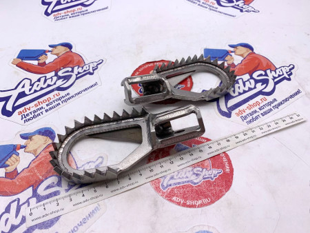 Ti-Rex Подножки нержавейка без смещения, занижения (стандарт) на KTM 24гг EXC TBI // TRX-01-SS-0000-002